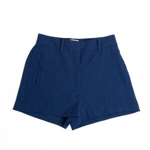 Aritzia High Waist Women Shorts - Navy Blue